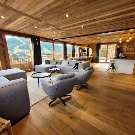 Chalet De Luxe Avec Jacuzzi, Sauna, Parking Et Wifi Aux Gets - Fr-1-598-19 *
